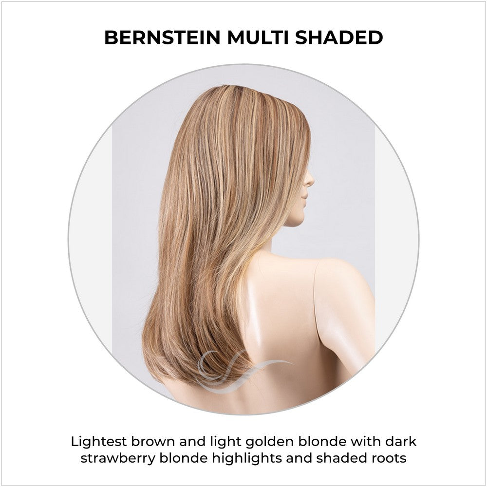 Alasia by Ellen Wille in Bernstein Multi Shaded-Lightest brown and light golden blonde with dark strawberry blonde highlights and shaded roots