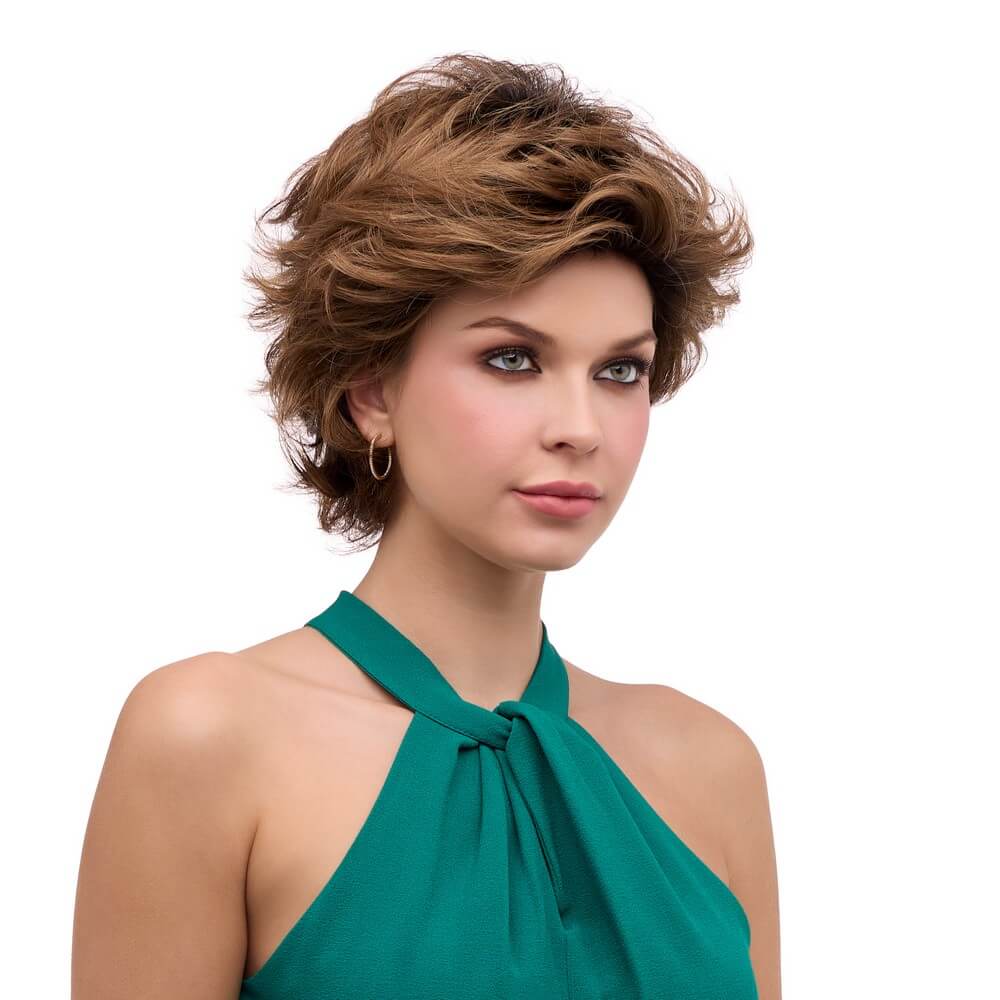 Alyssa by Envy wig in Cinnamon Toffee-R Image 5
