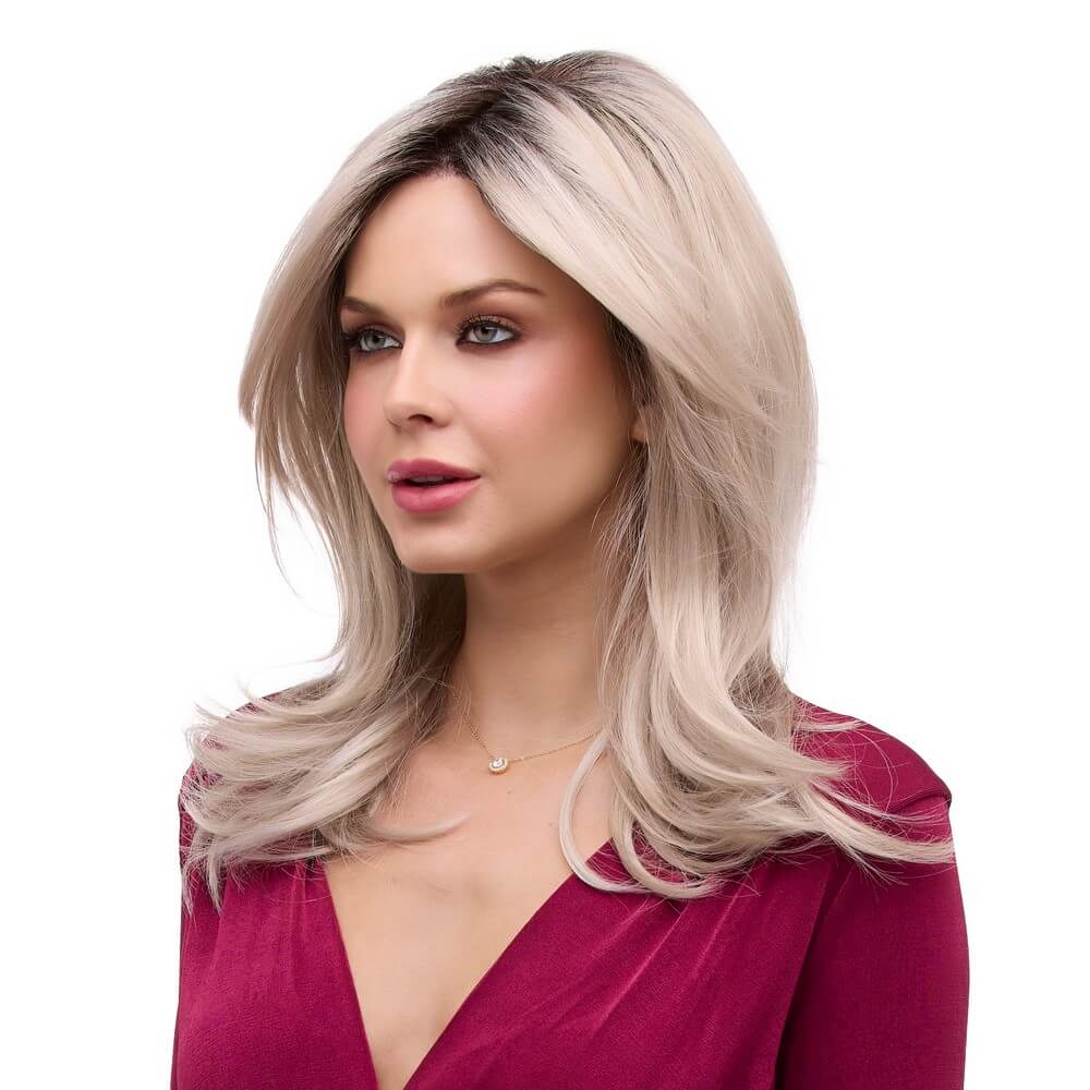 Bobbi by Envy wig in Silky Beige-R Image 2