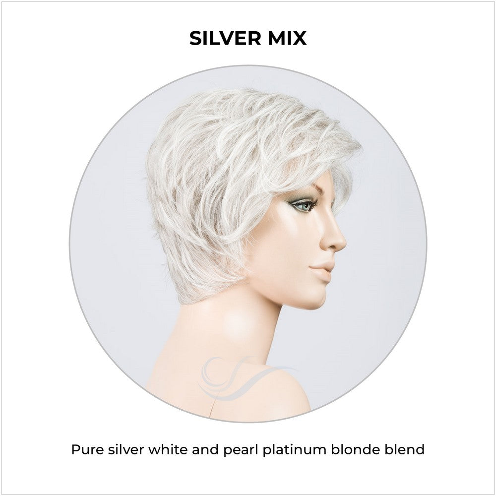 Cover wig by Ellen Wille in Silver Mix-Pure silver white and pearl platinum blonde blend