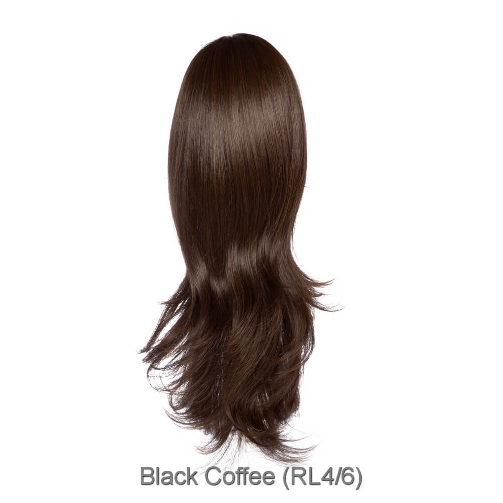Feature Length by Raquel Welch wig in Black Coffee (RL4/6)