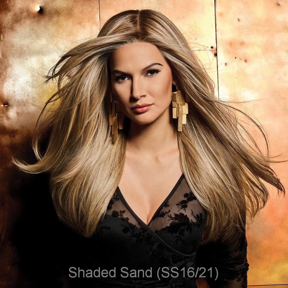 Feature Length by Raquel Welch wig in Shaded Sand (SS16/21)