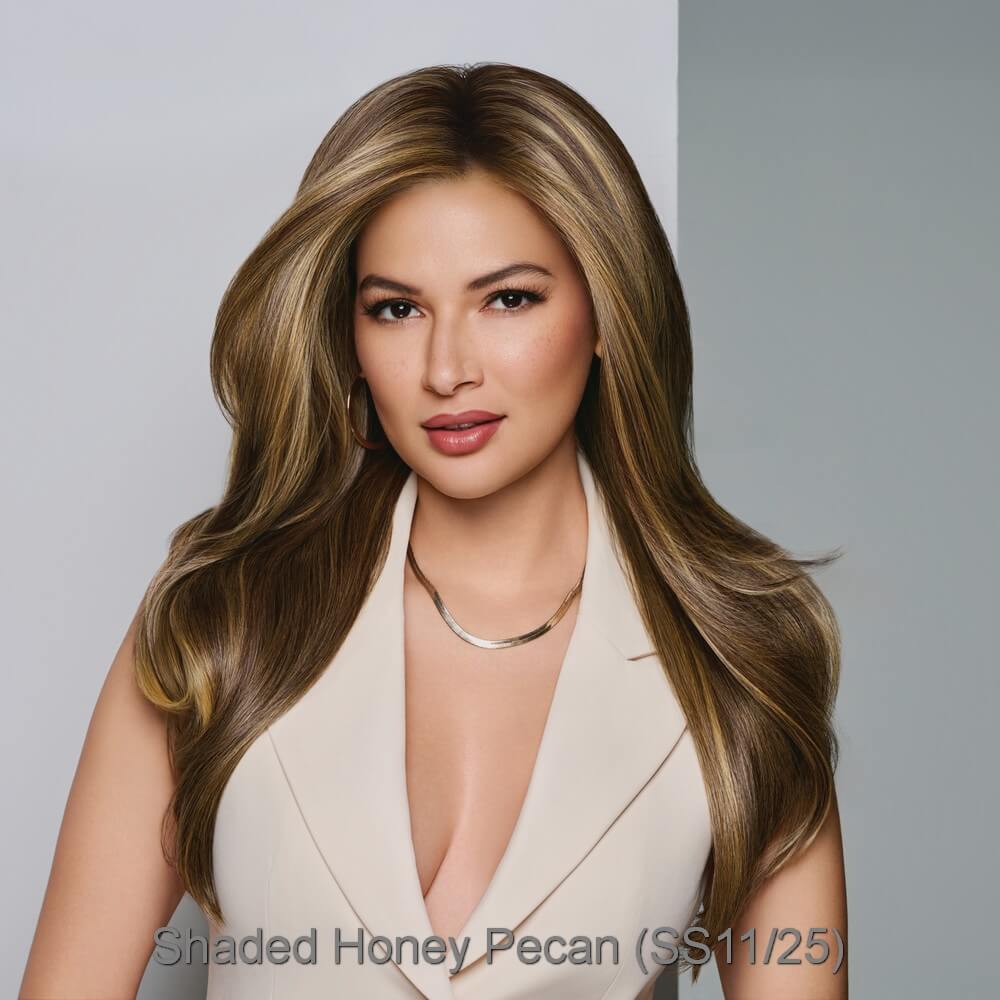 Feature Length by Raquel Welch wig in Shaded Honey Pecan (SS11/25)