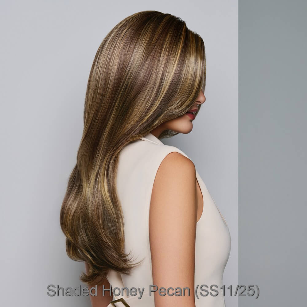 Feature Length by Raquel Welch wig in Shaded Honey Pecan (SS11/25)