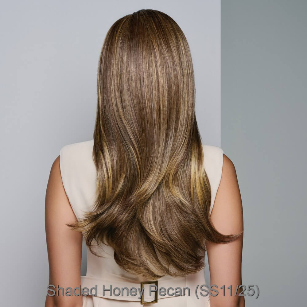 Feature Length by Raquel Welch wig in Shaded Honey Pecan (SS11/25)