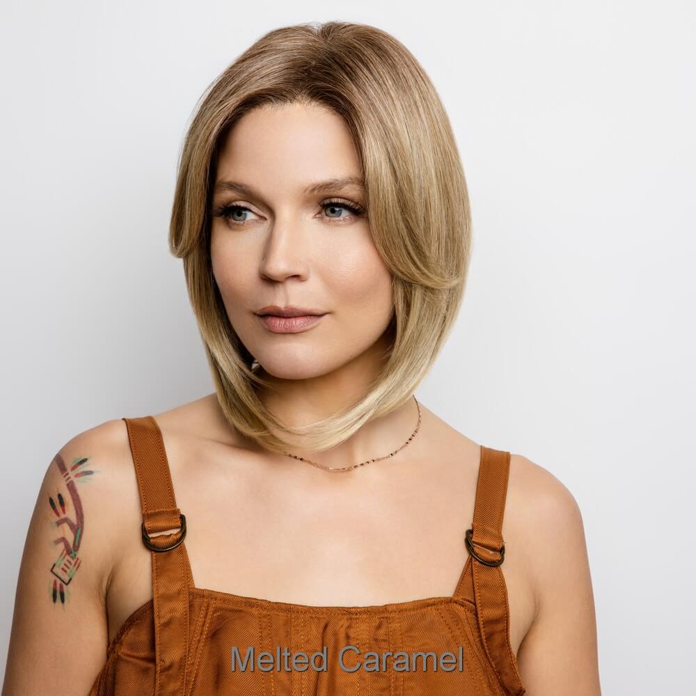 Findley by Amore wig in Melted Caramel Image 6
