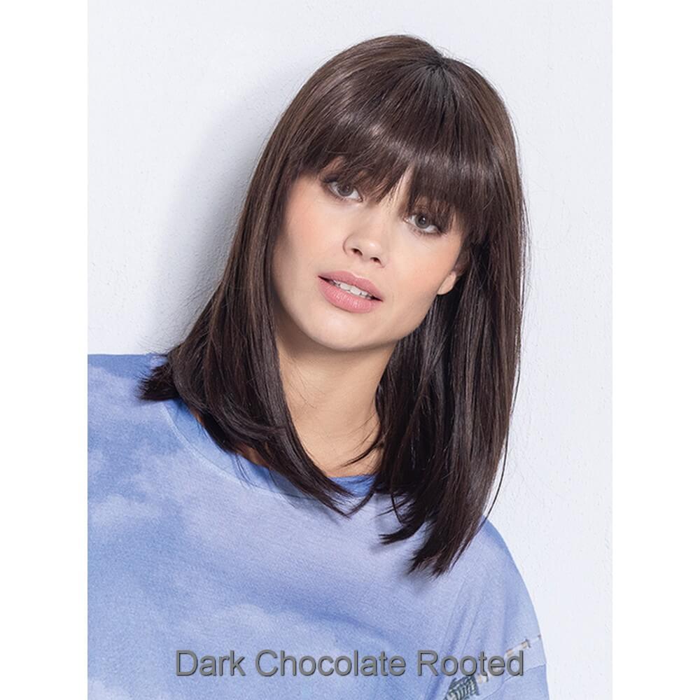 Jacky by Ellen Wille wig in Dark Chocolate Rooted
