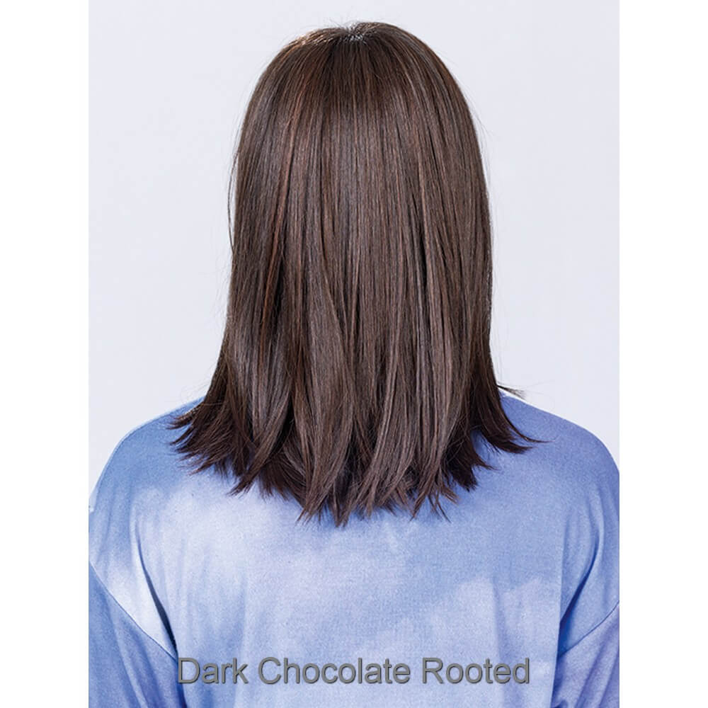 Jacky by Ellen Wille wig in Dark Chocolate Rooted