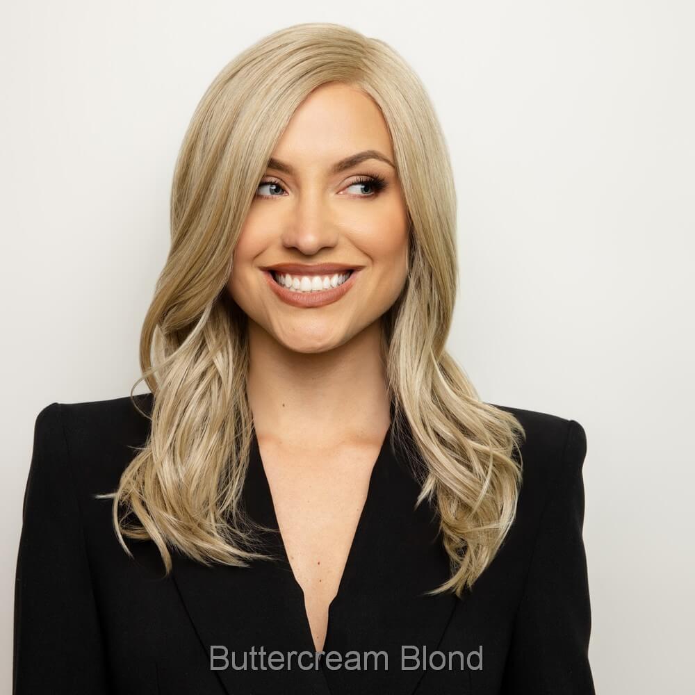 Leoni by Alexander wig in Buttercream Blond Image 1