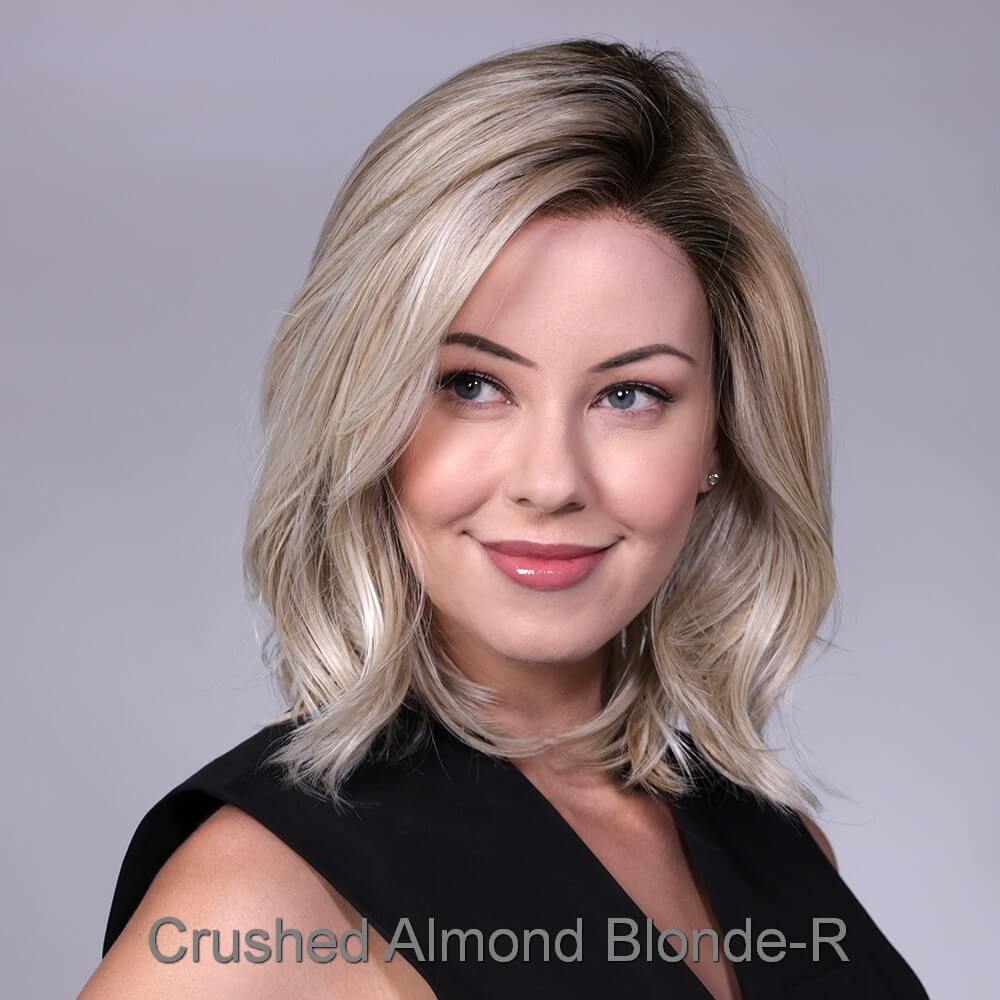 Manhattan by Belle Tress wig in Crushed Almond Blonde-R Image 6