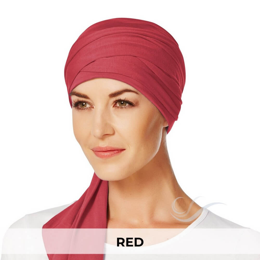 Christine Headwear Mantra Long Scarf 361-Red