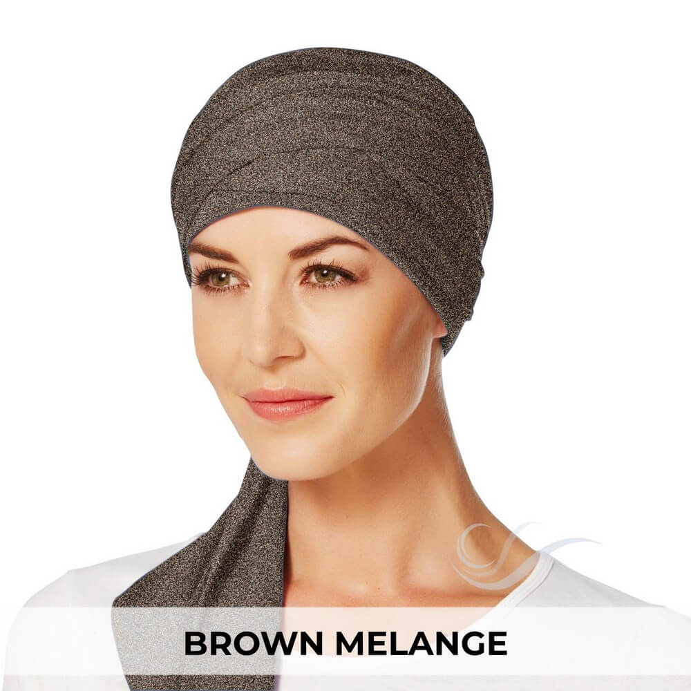 Christine Headwear Mantra Long Scarf 84-Brown Melange
