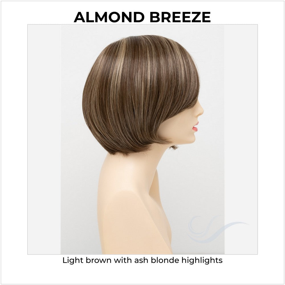 Abbey By Envy in Almond Breeze-Light brown with ash blonde highlights