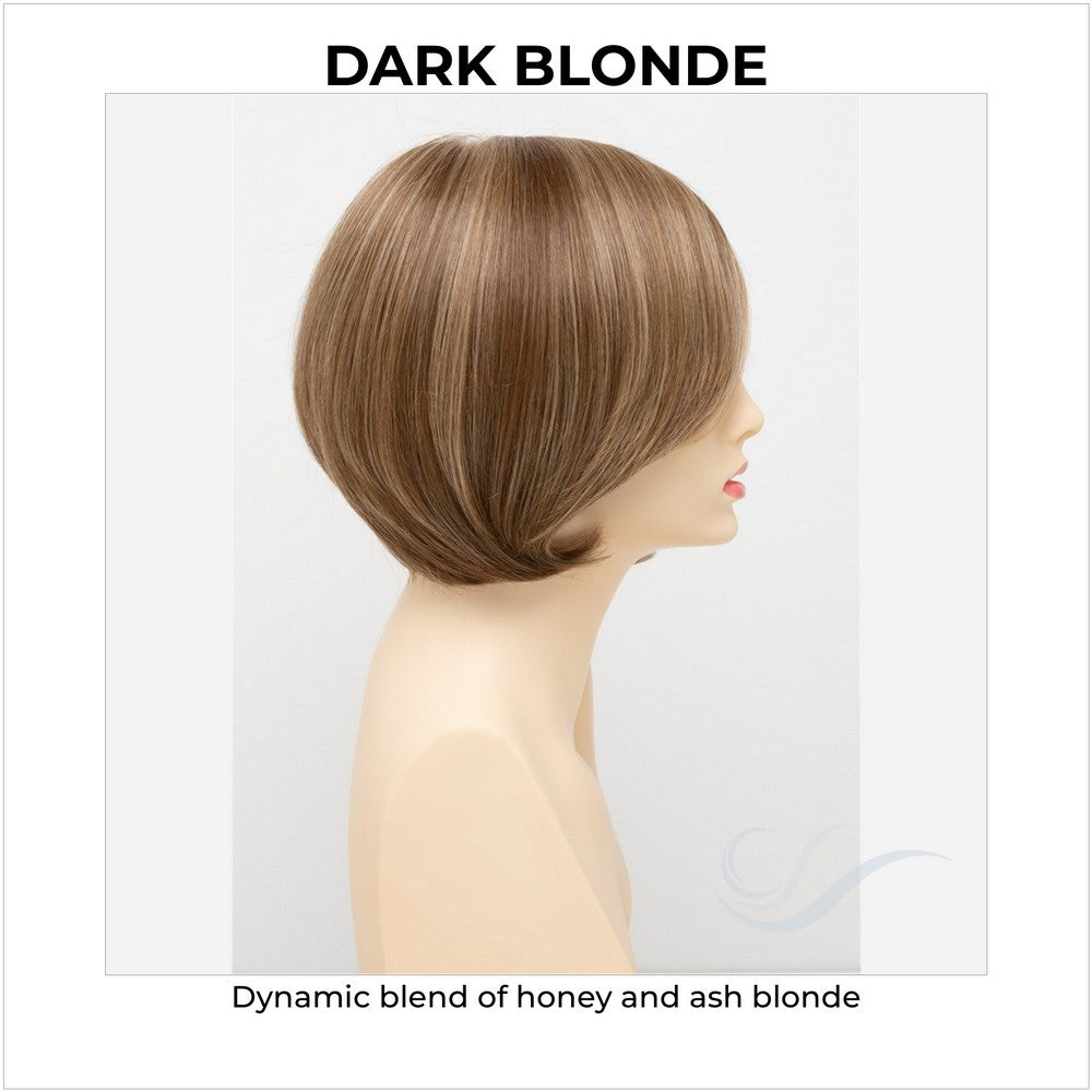 Abbey By Envy in Dark Blonde-Dynamic blend of honey and ash blonde