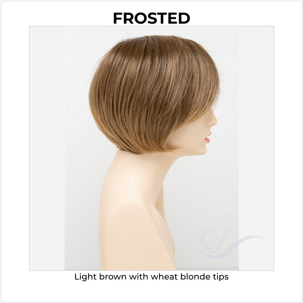 Abbey By Envy in Frosted-Light brown with wheat blonde tips