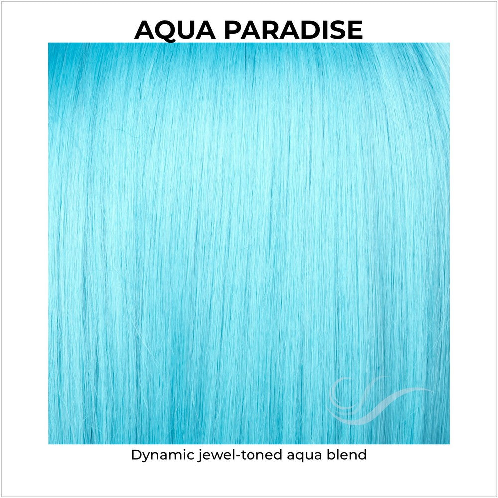 Aqua Paradise-Dynamic jewel-toned aqua blend