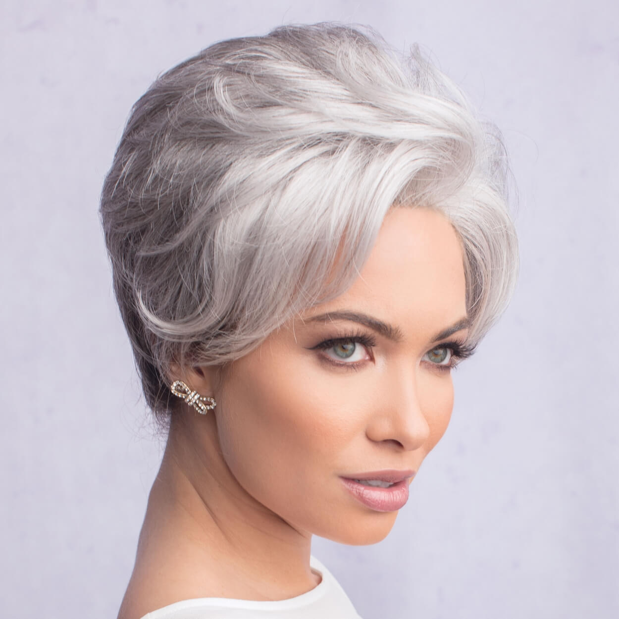 Zara by Alexander Couture in Silver Stone