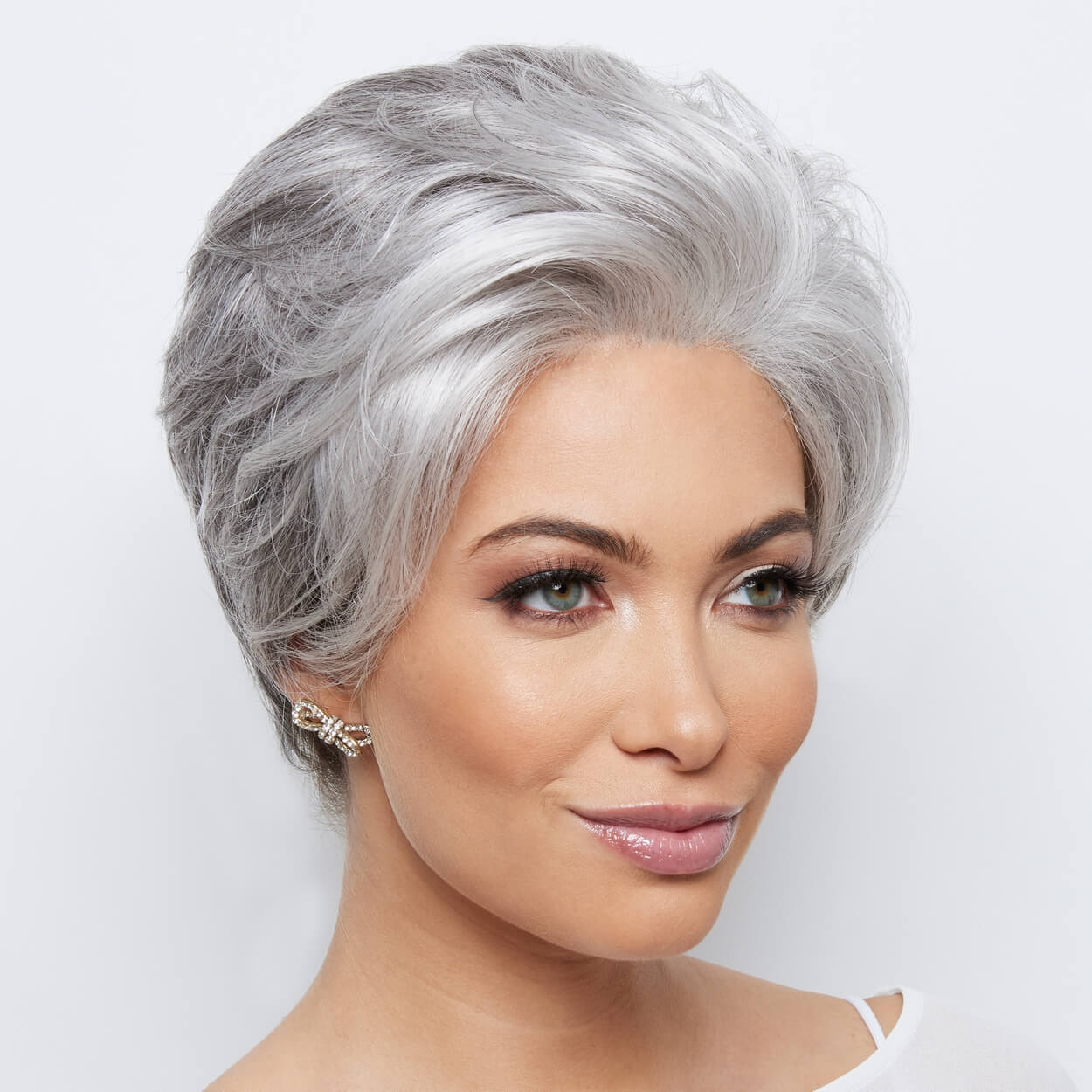 Zara by Alexander Couture in Silver Stone