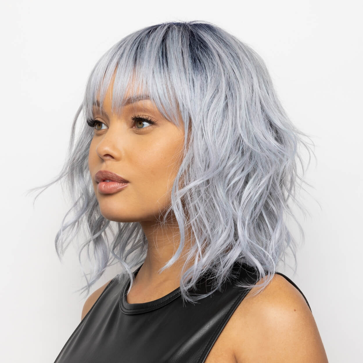 Breezy Wavez by Rene of Paris in Frozen Sapphire Image 6