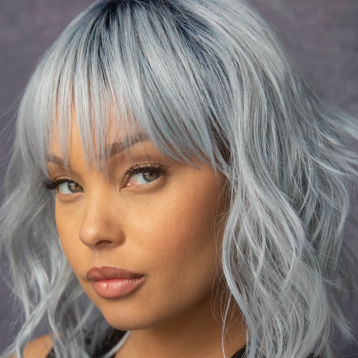 Breezy Wavez by Rene of Paris in Frozen Sapphire Image 1