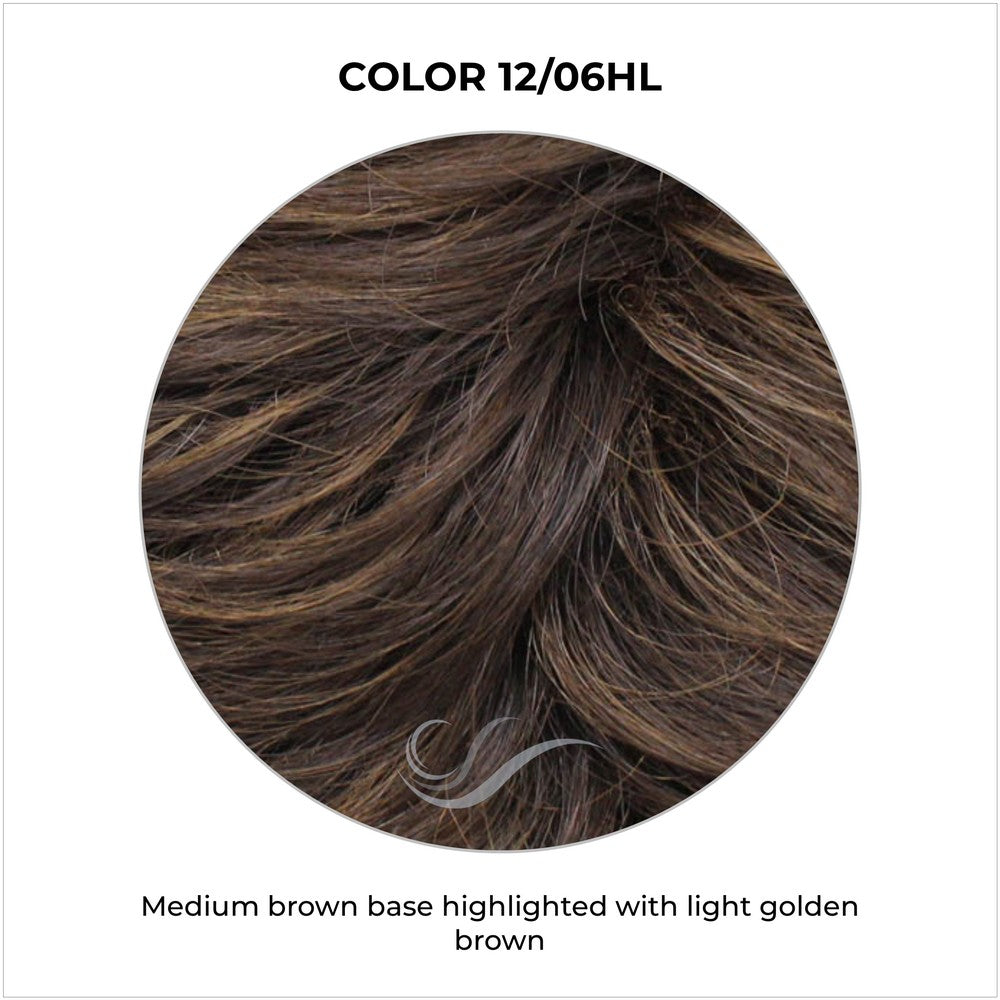 COLOR 12/06HL-Medium brown base highlighted with light golden brown
