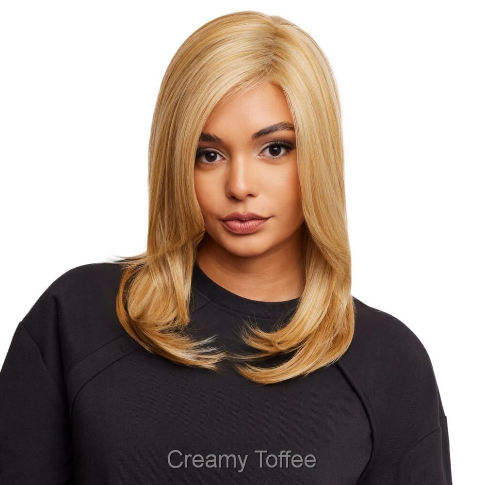 Cosmo Sleek by Rene of Paris wig in Creamy Toffee Image 3