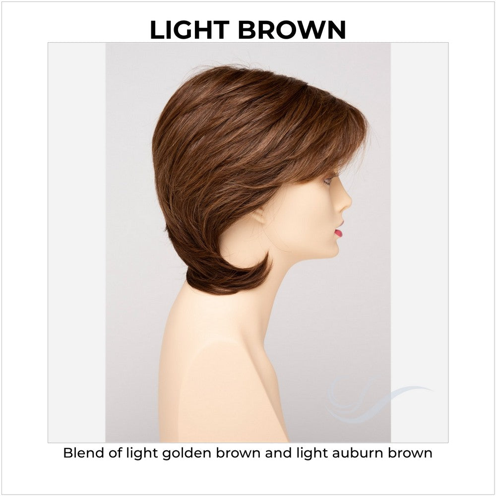 Coti By Envy in Light Brown-Blend of light golden brown and light auburn brown