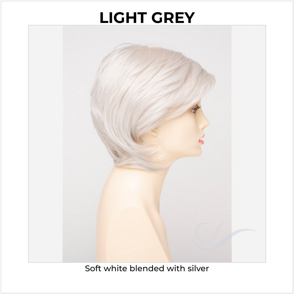 Coti By Envy in Light Grey-Soft white blended with silver