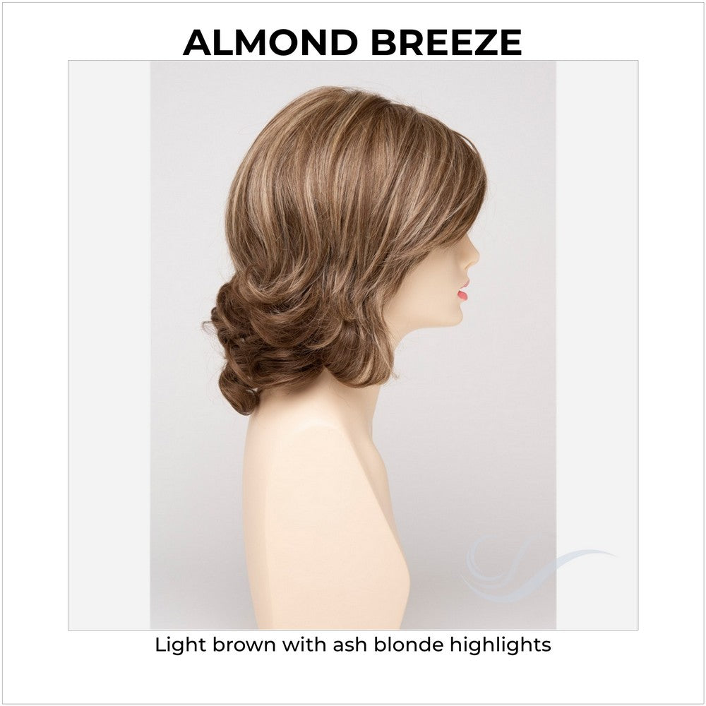 Danielle By Envy in Almond Breeze-Light brown with ash blonde highlights