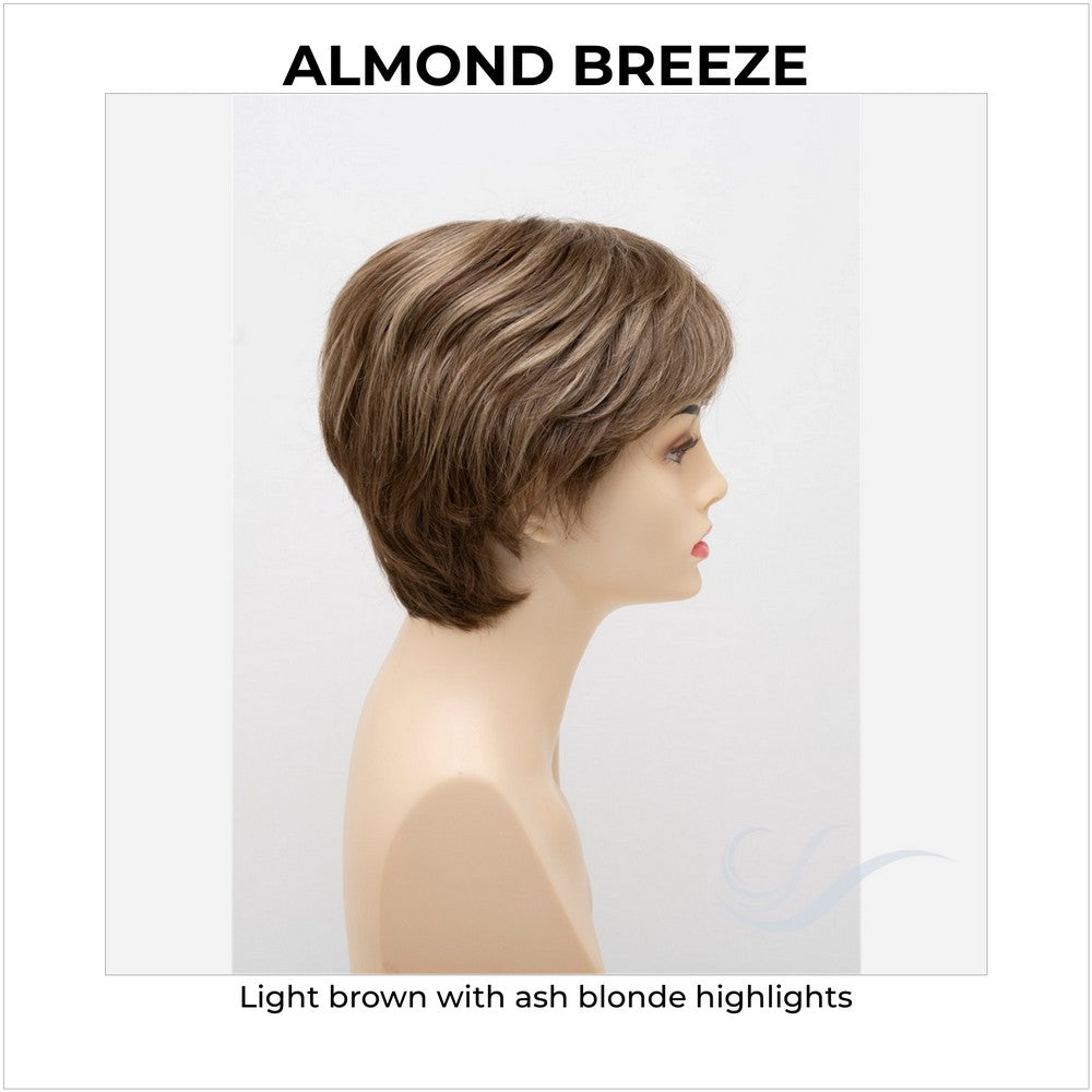 Destiny By Envy in Almond Breeze-Light brown with ash blonde highlights
