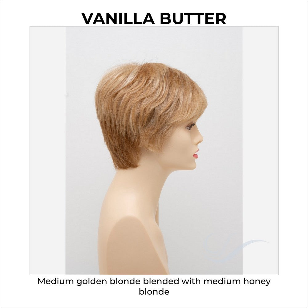 Destiny By Envy in Vanilla Butter-Medium golden blonde blended with medium honey blonde