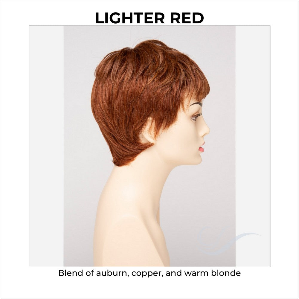 Fiona By Envy in Lighter Red-Blend of auburn, copper, and warm blonde