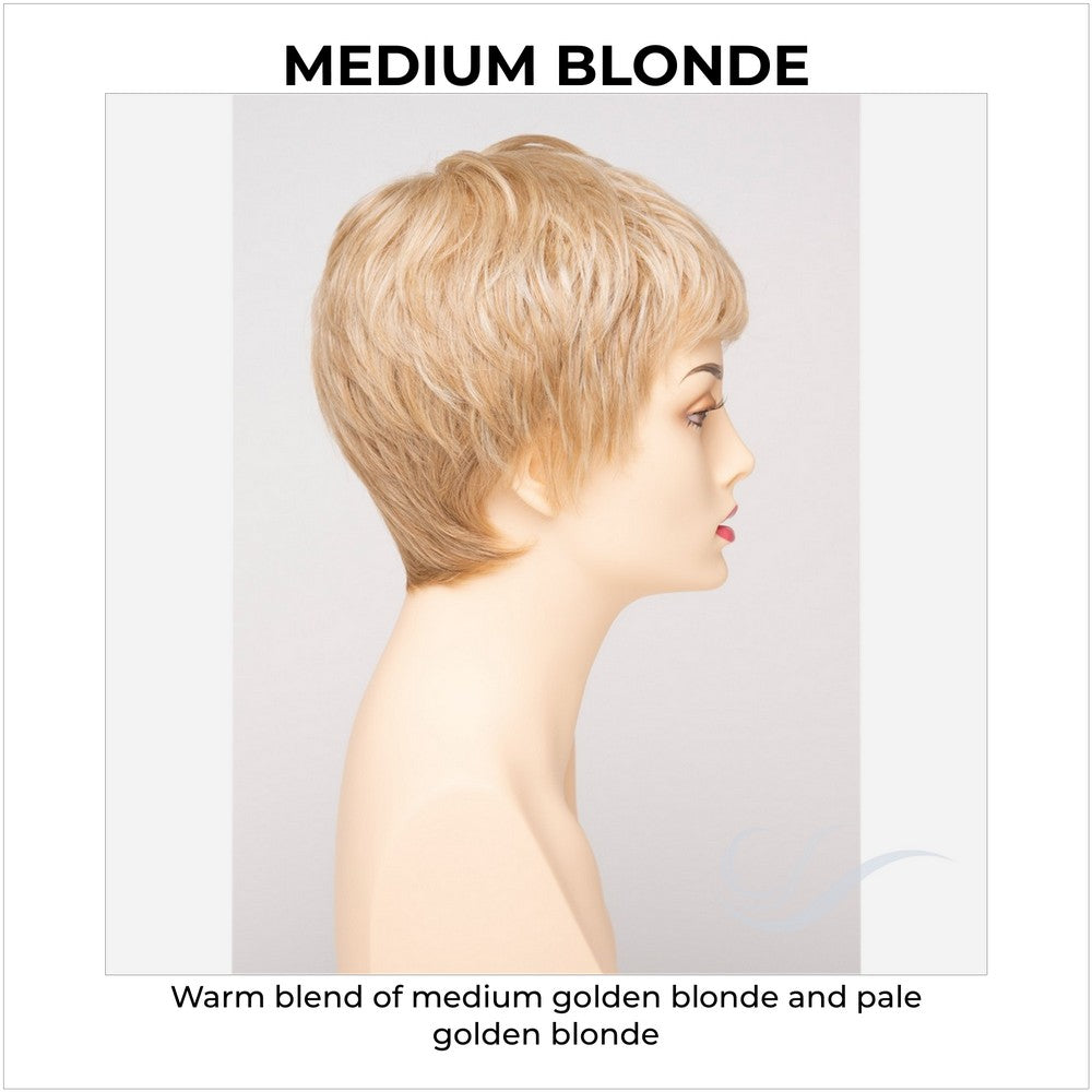 Fiona By Envy in Medium Blonde-Warm blend of medium golden blonde and pale golden blonde