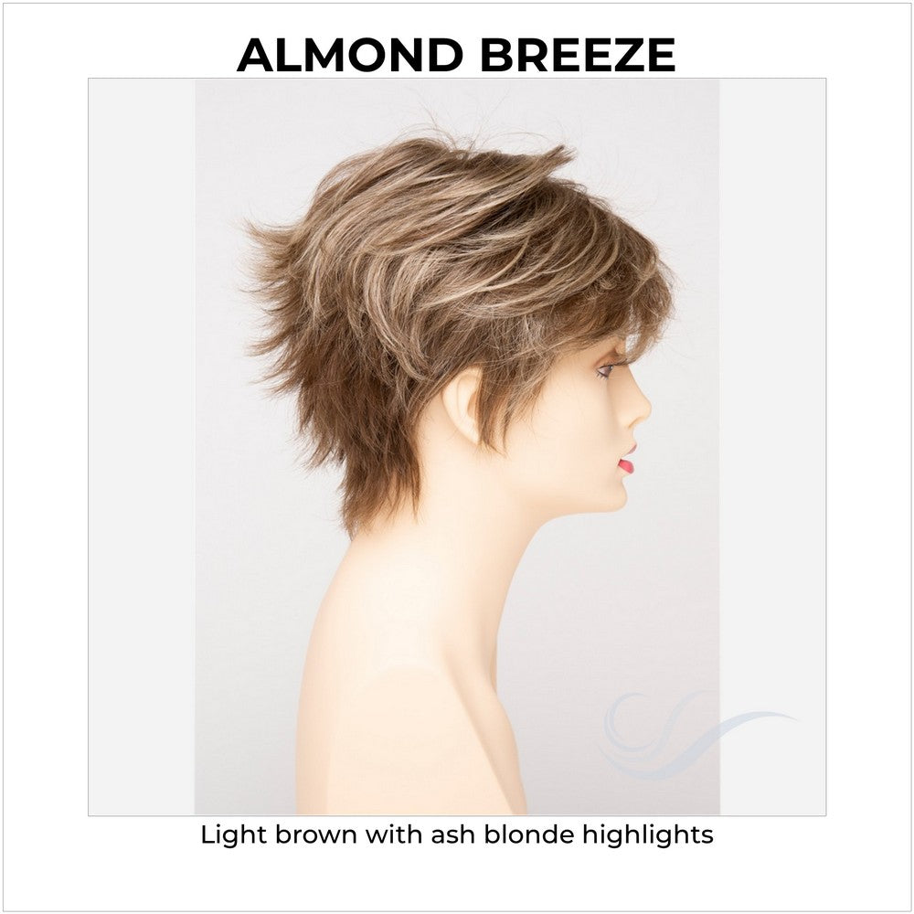Flame By Envy in Almond Breeze-Light brown with ash blonde highlights