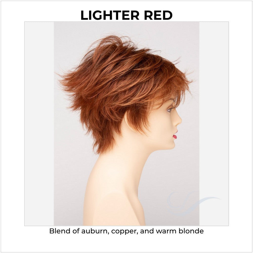 Flame By Envy in Lighter Red-Blend of auburn, copper, and warm blonde