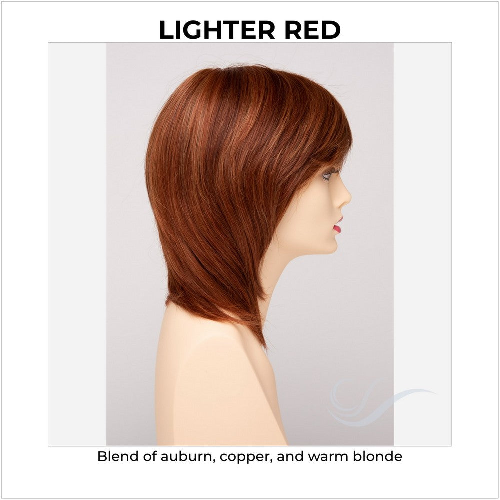 Grace By Envy in Lighter Red-Blend of auburn, copper, and warm blonde