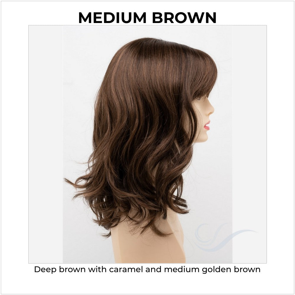 Harmony by Envy in Medium Brown-Deep brown with caramel and medium golden brown