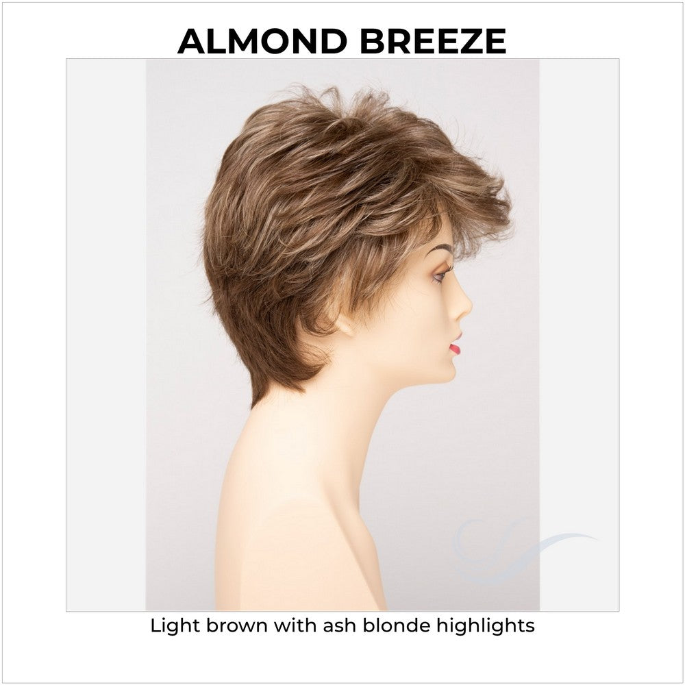 Heather By Envy in Almond Breeze-Light brown with ash blonde highlights