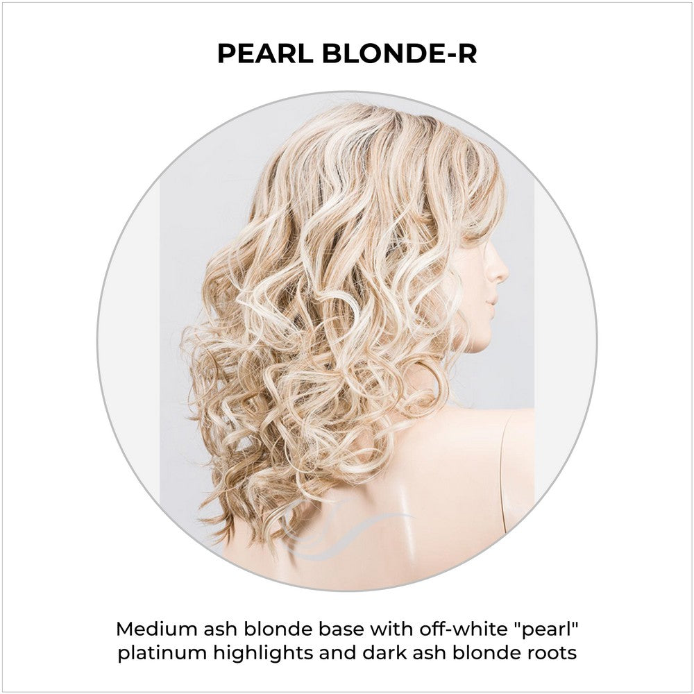 Heaven by Ellen Wille in Pearl Blonde-R-Medium ash blonde base with off-white "pearl" platinum highlights and dark ash blonde roots