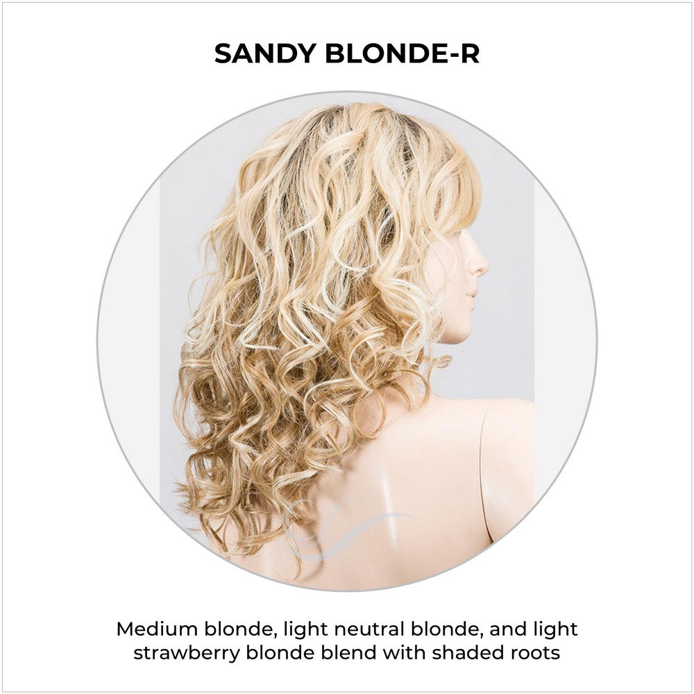 Heaven by Ellen Wille in Sandy Blonde-R-Medium blonde, light neutral blonde, and light strawberry blonde blend with shaded roots