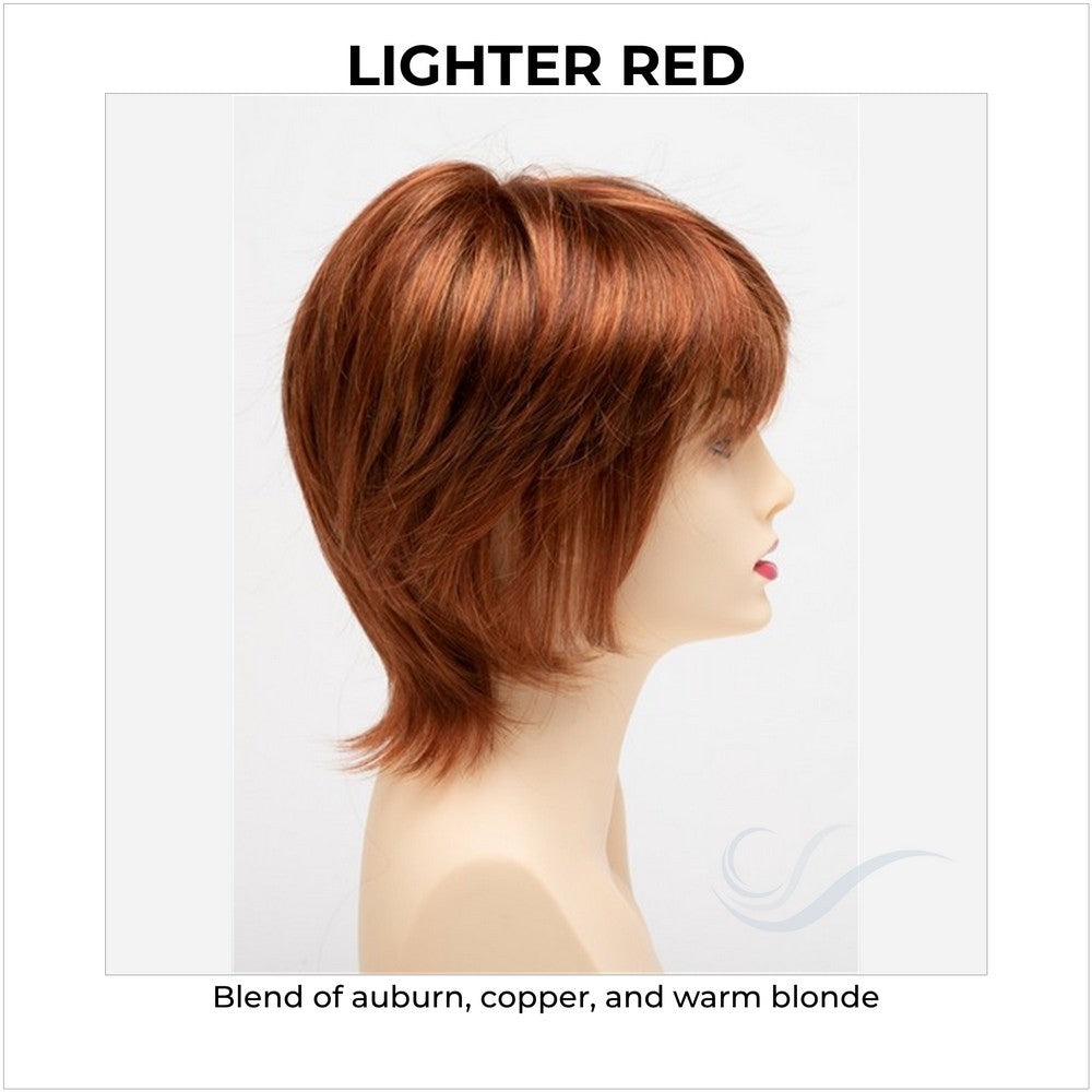 Jane by Envy in Lighter Red-Blend of auburn, copper, and warm blonde