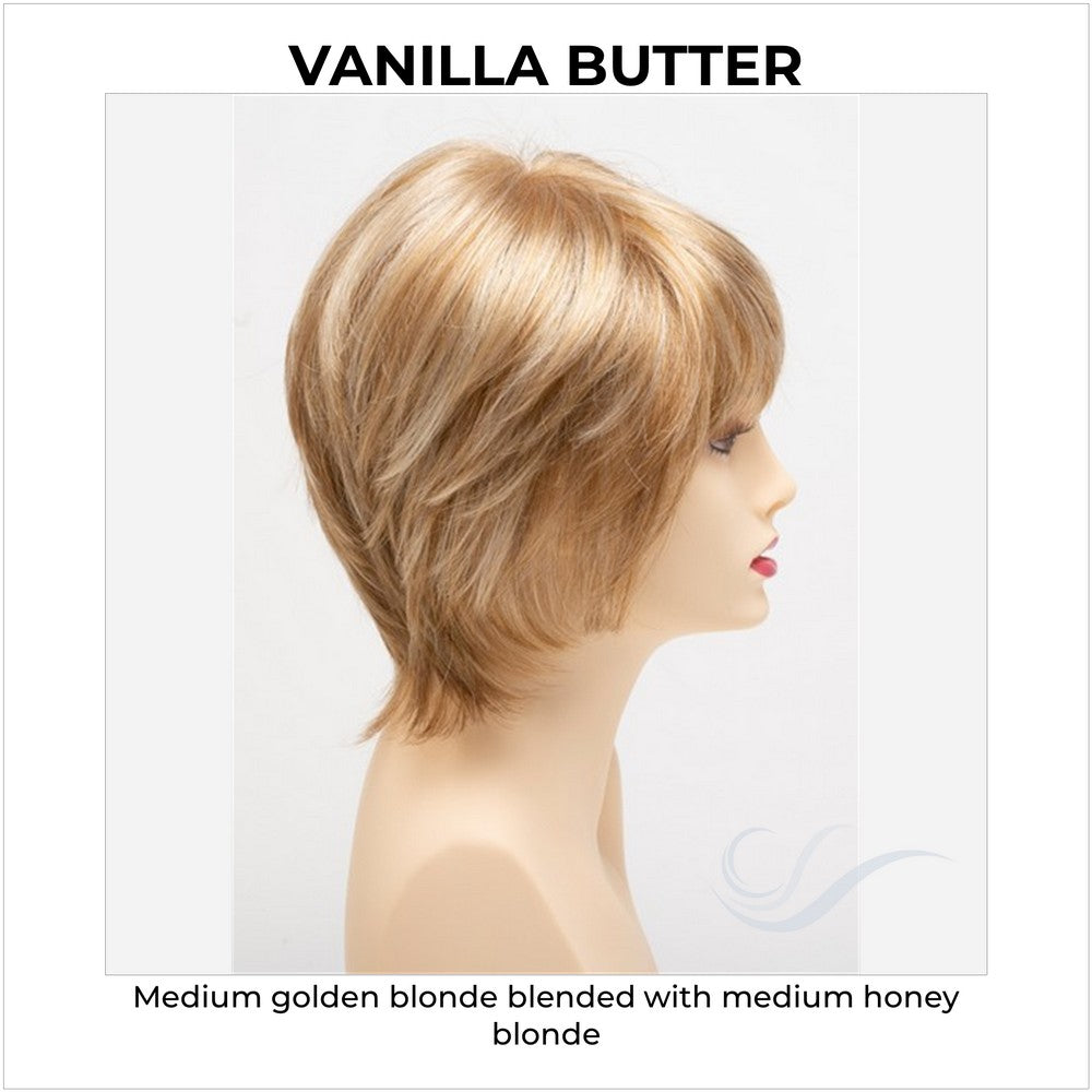 Jane by Envy in Vanilla Butter-Medium golden blonde blended with medium honey blonde