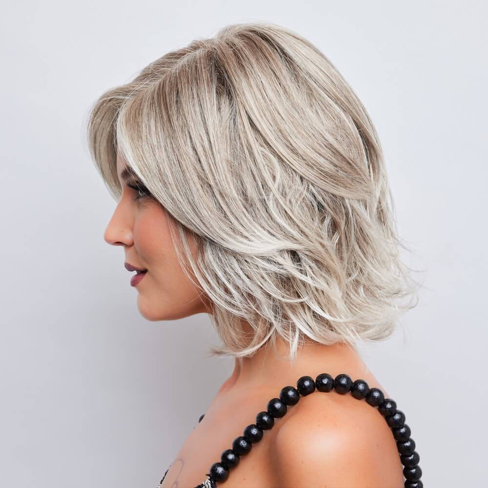 Kade by Noriko wig in Icy Blonde Image 4
