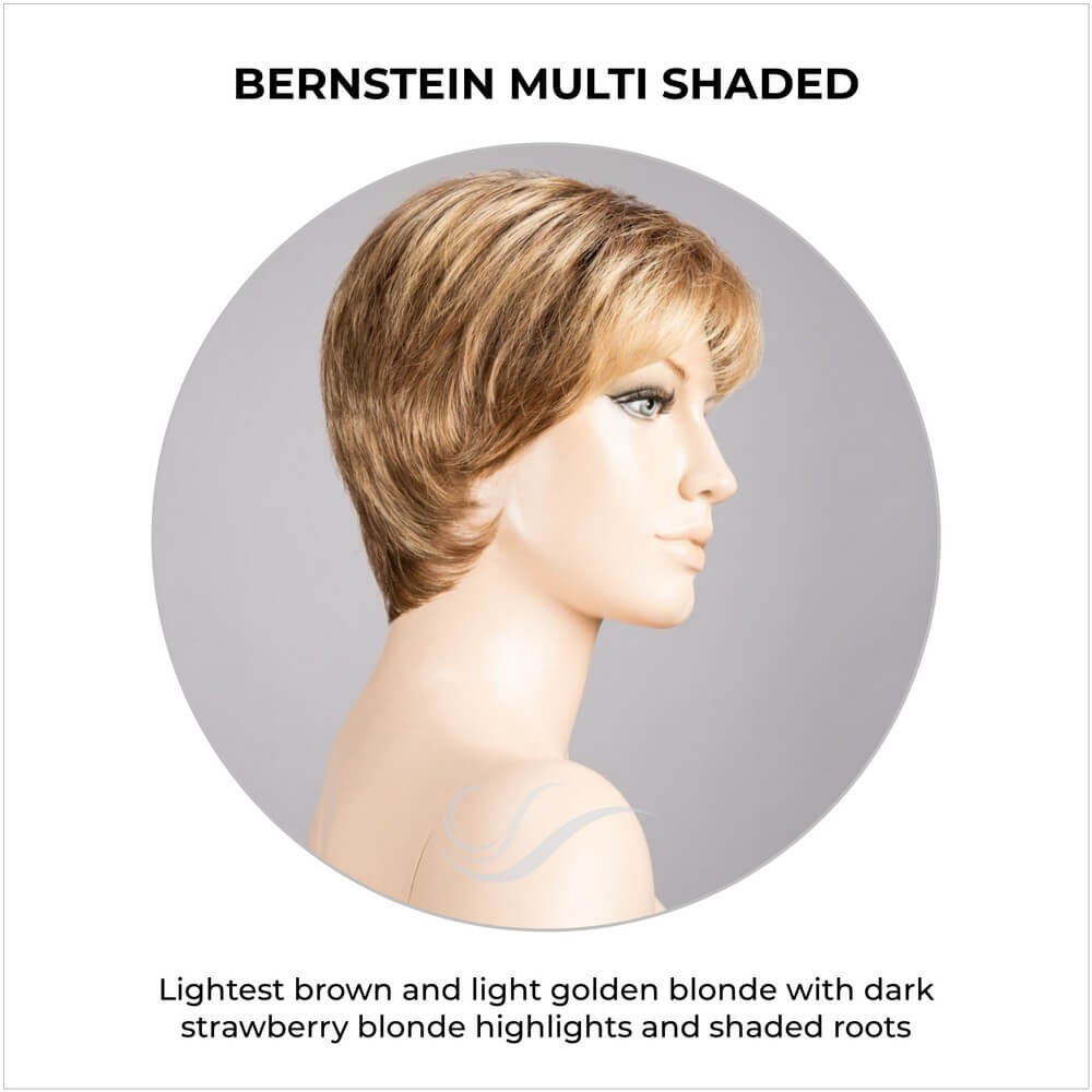 Napoli Soft by Ellen Wille in Bernstein Multi Shaded-Lightest brown and light golden blonde with dark strawberry blonde highlights and shaded roots