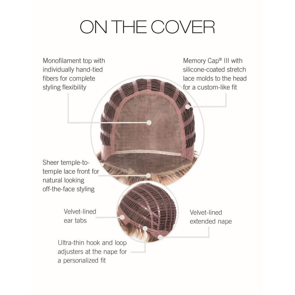 On The Cover by Raquel Welch cap construction