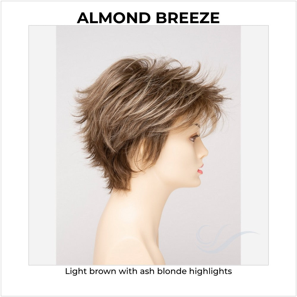 Ophelia By Envy in Almond Breeze-Light brown with ash blonde highlights