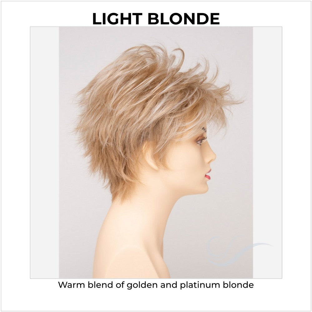 Ophelia By Envy in Light Blonde-Warm blend of golden and platinum blonde