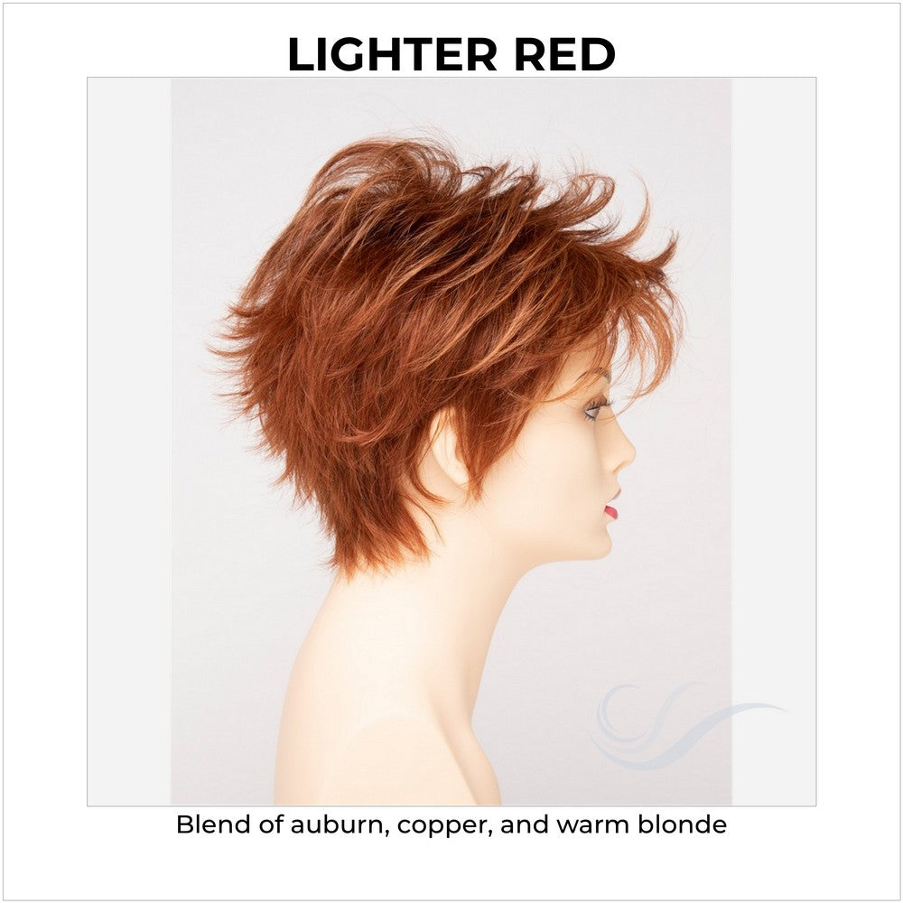 Ophelia By Envy in Lighter Red-Blend of auburn, copper, and warm blonde