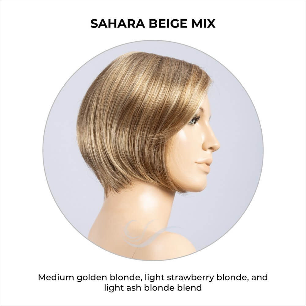 Piemonte Super by Ellen Wille in Sahara Beige Mix-Medium golden blonde, light strawberry blonde, and light ash blonde blend