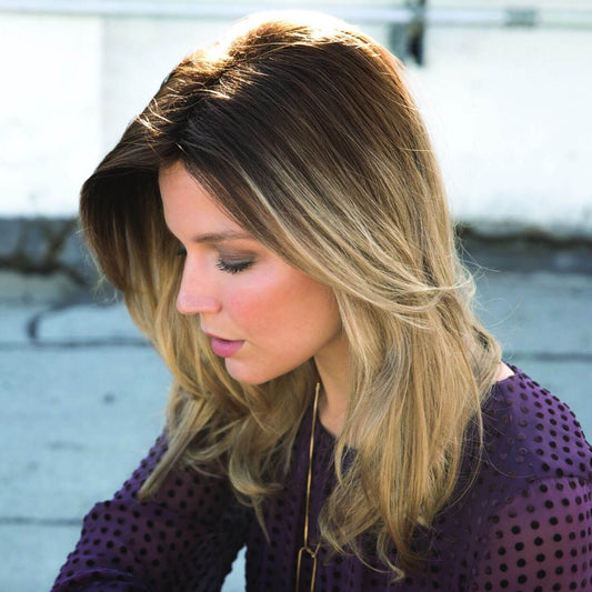 Long Top Piece by Rene of Paris in Macadamia-LR Image 1